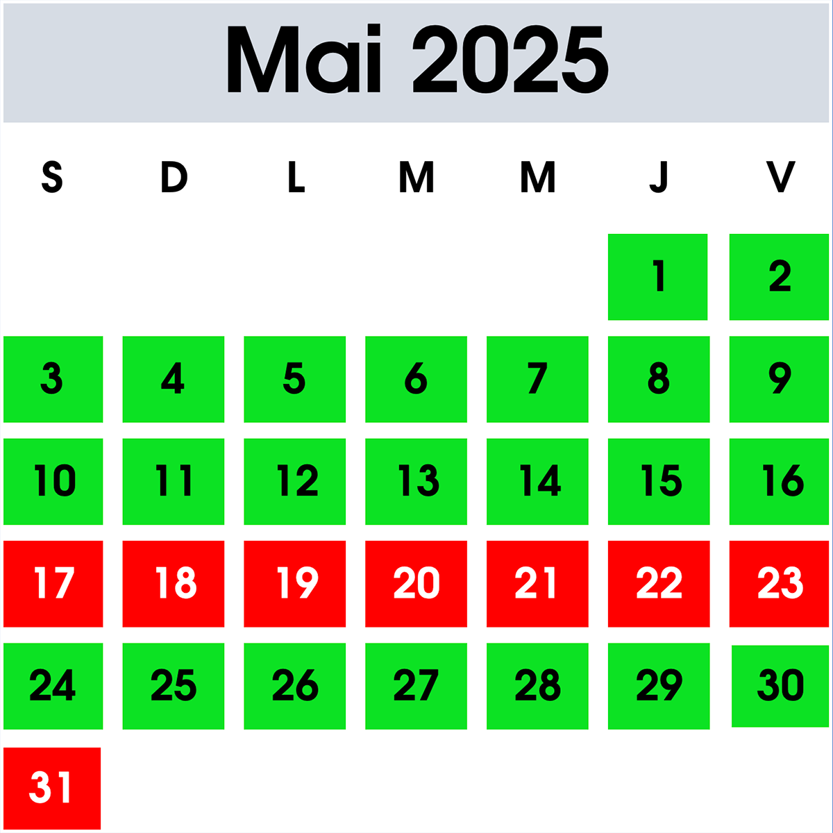 Location Mai 2021