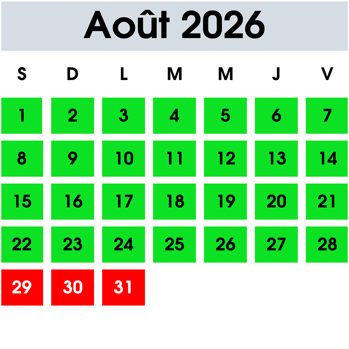 Location Août 2021